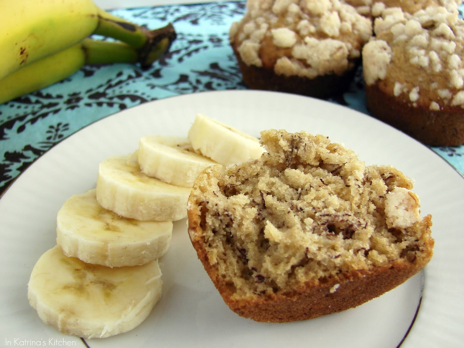 Banana Streusel Muffins: Join Me for Muffin Monday