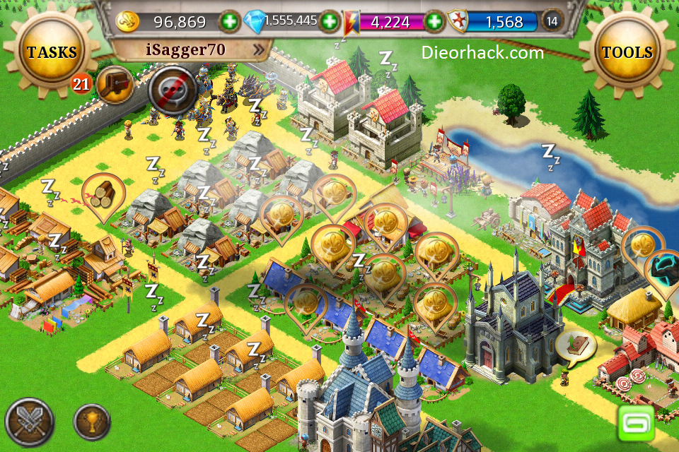 Kingdom and lords mod apk offline unlimited crowns