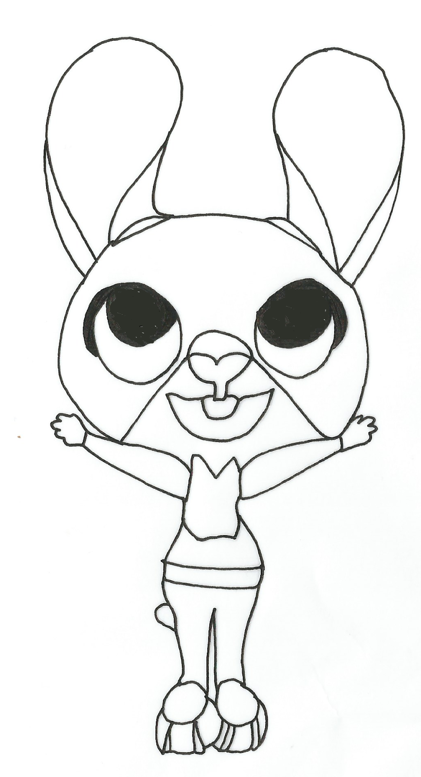 Free Printable Zootopia Coloring Pages: April 2016