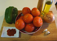Salsa de tomate casera.