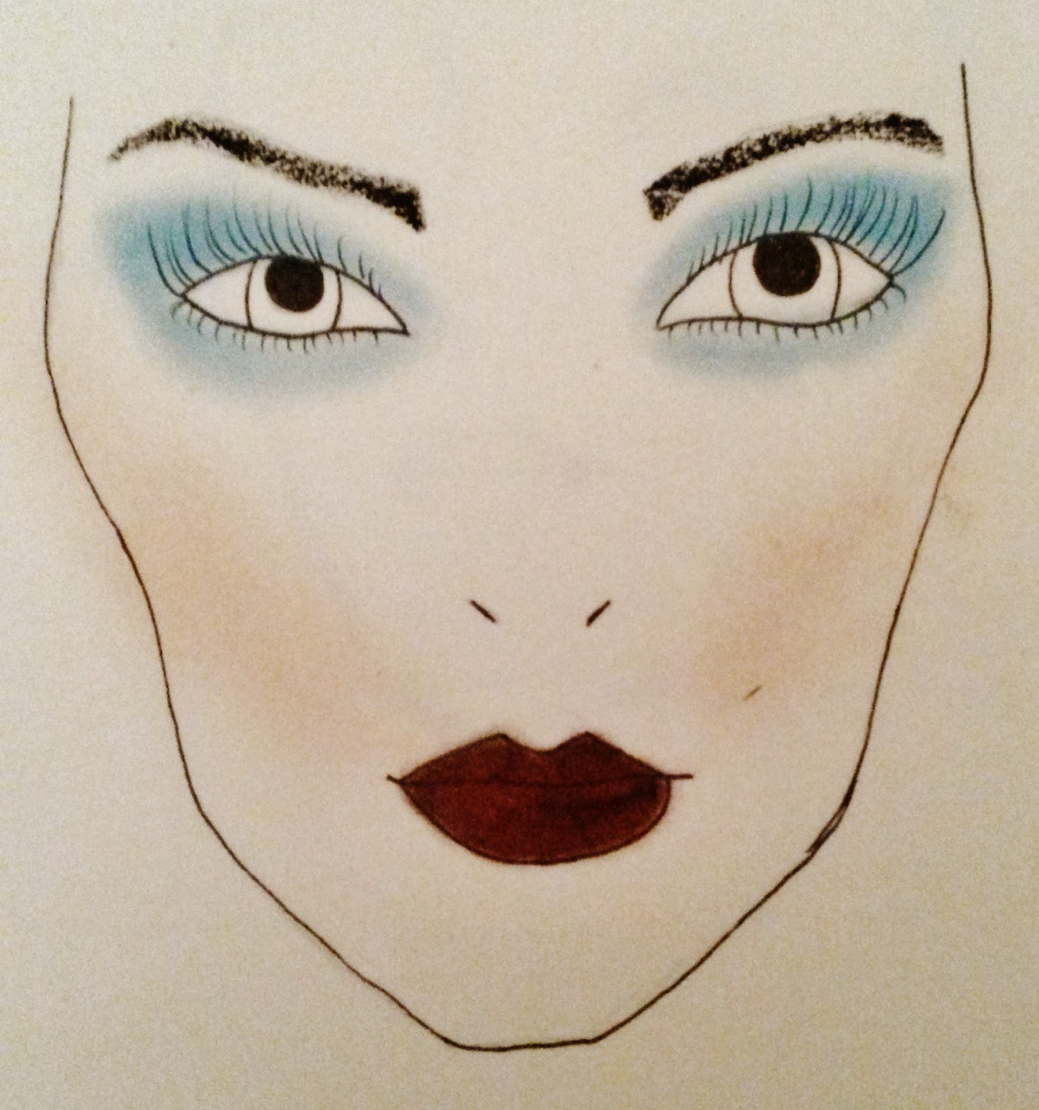 Goodbye To Berlin Kit Kat Girl Face Charts