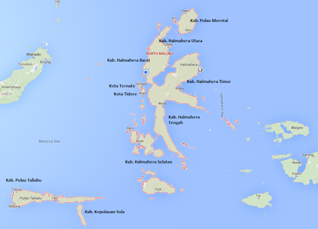 Wisata di Indonesia Provinsi Maluku Utara Berbagai 