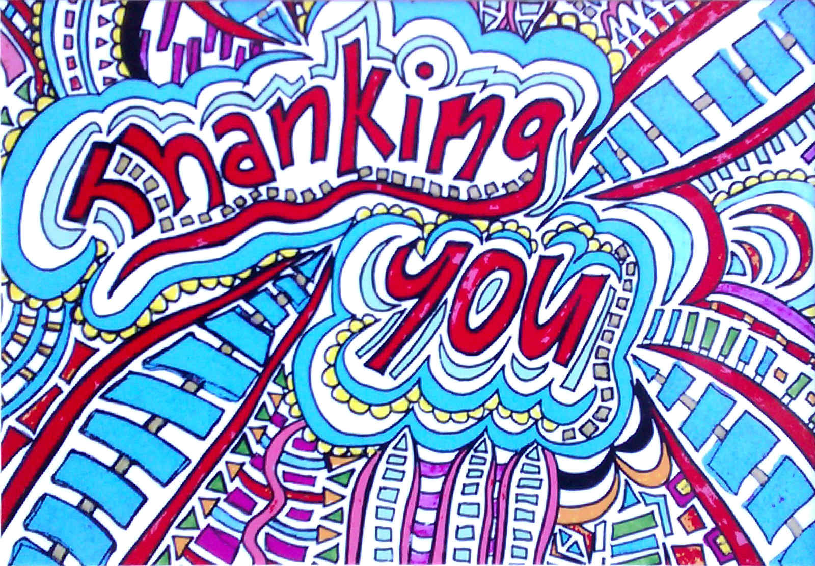 Rough Art: Thanking You