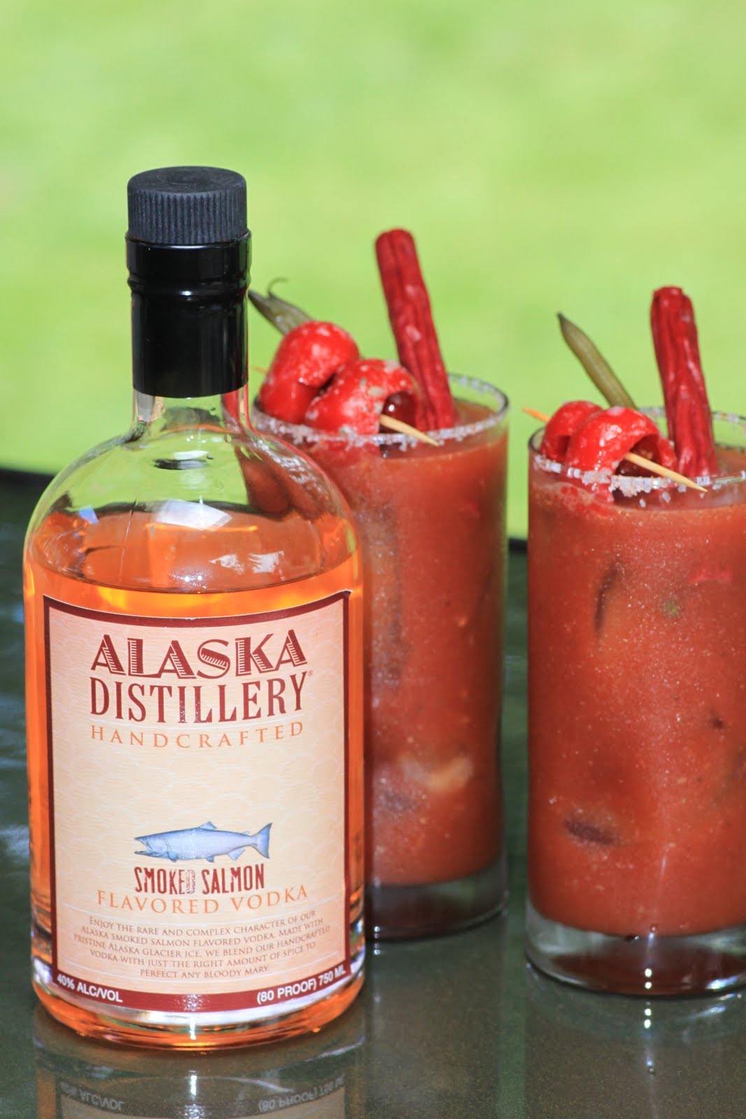 Taco Tuesday Smoked Salmon Bloody Mary