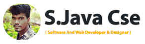 S.Java Cse Software And Website Developer & Designer