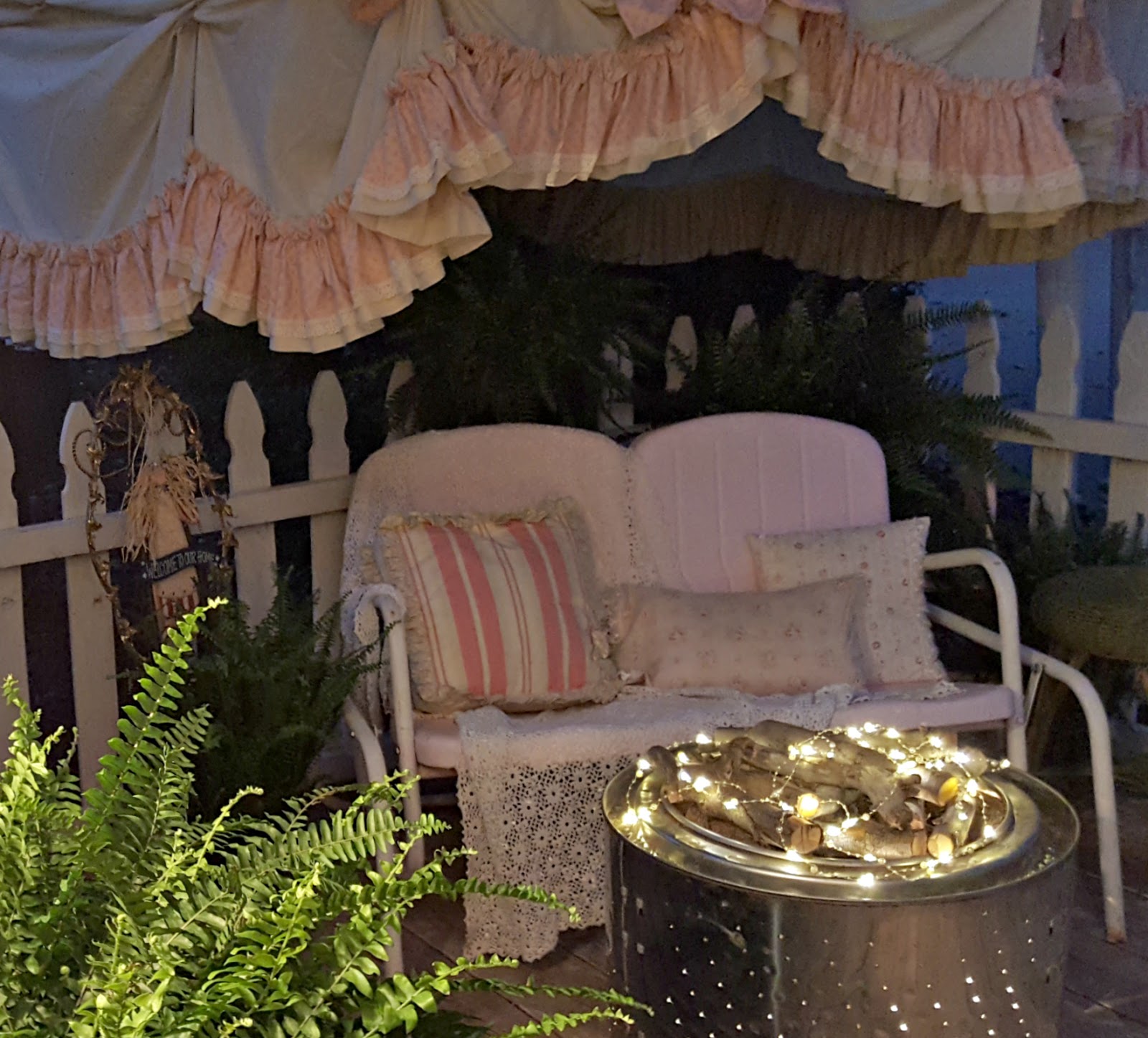 Penny's Vintage Home Stainless Steel Washer Tub Repurposed