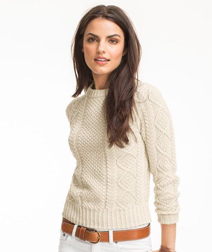 Pine Cones and Acorns: Cable Knit Sweaters for Fall