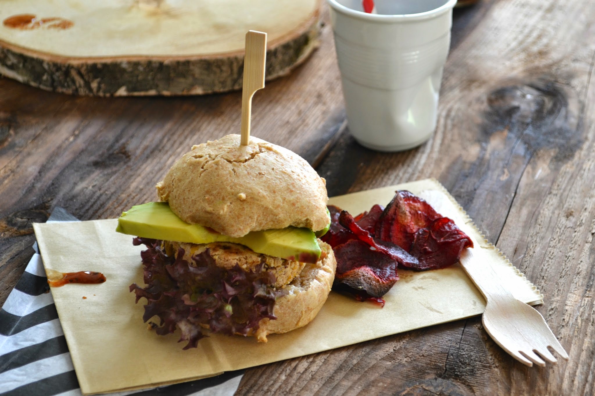 VeggiBurger im Buttermilch Bun It's Buger Time! hopefray