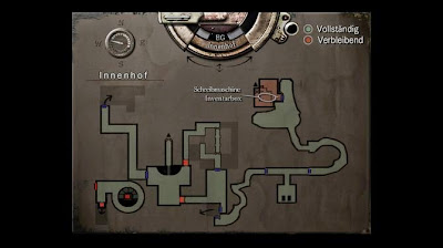 Location Map, Courtyard, Resident Evil, HD Remaster, Jill Valentine