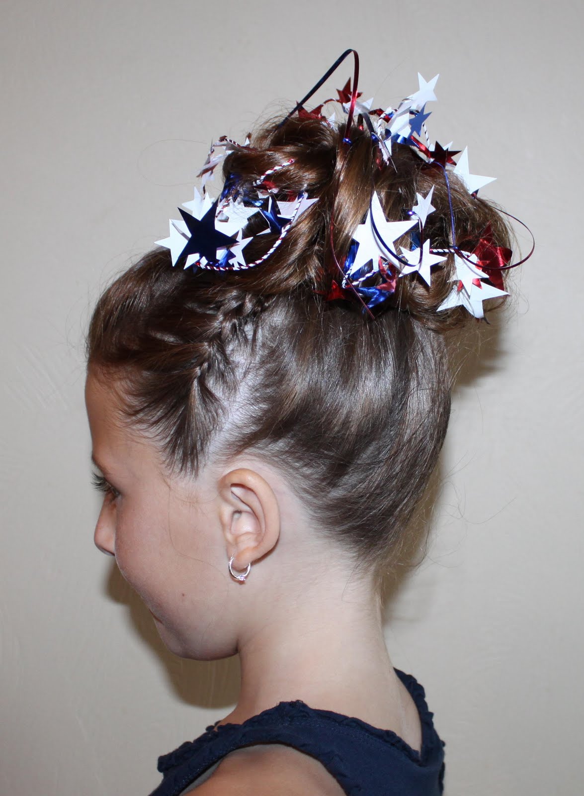 Patriotic 4th of July Hairstyle Ideas