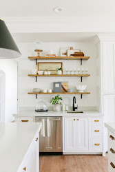 farmhouse modern kitchen decor inspiration kitchens open shelving
