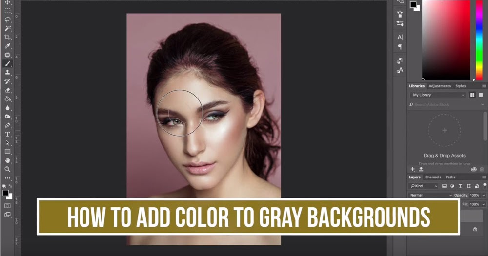 How To Add Color to Your Gray Background with Photoshop - Blog ...