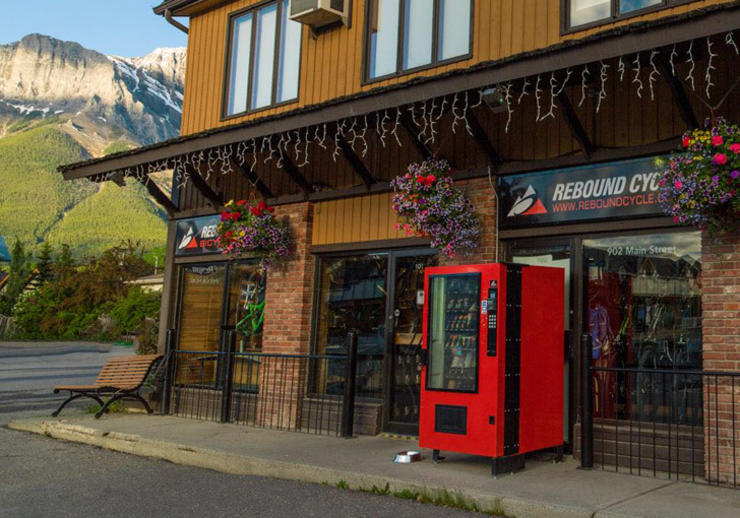 A Cyclist Story Bicycle Parts Vending Machine