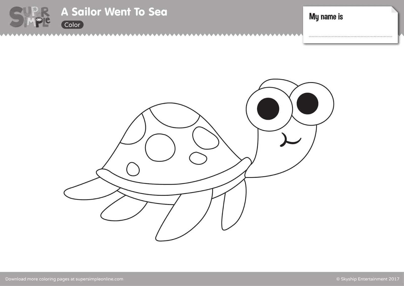 English Time!: A sailor went to sea!