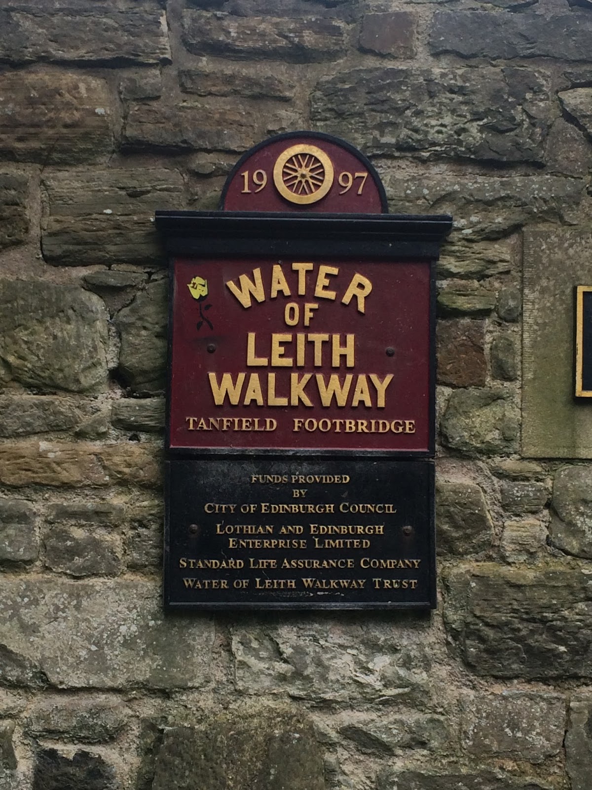 Water of Leith Walkway Stockbridge, Dean Village and St Bernard's Well
