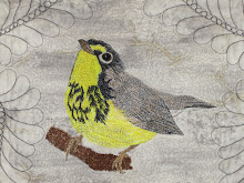 My Thread Painted Warbler