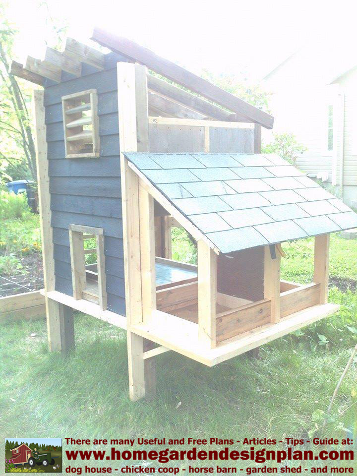 How to build a chicken coop out of scrap wood