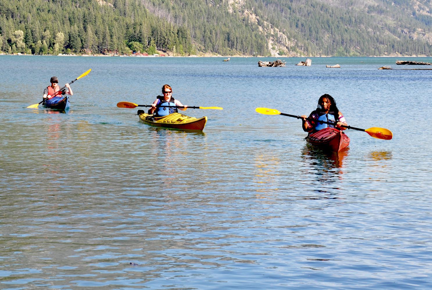 Stehekin Heritage Kayaking Upper Lake Chelan...well worth the trip!