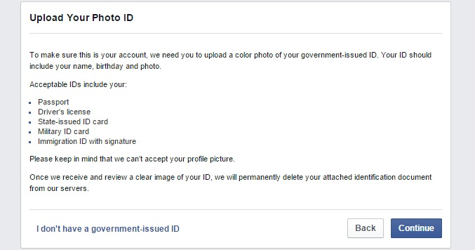 How To Upload Id Card On Facebook