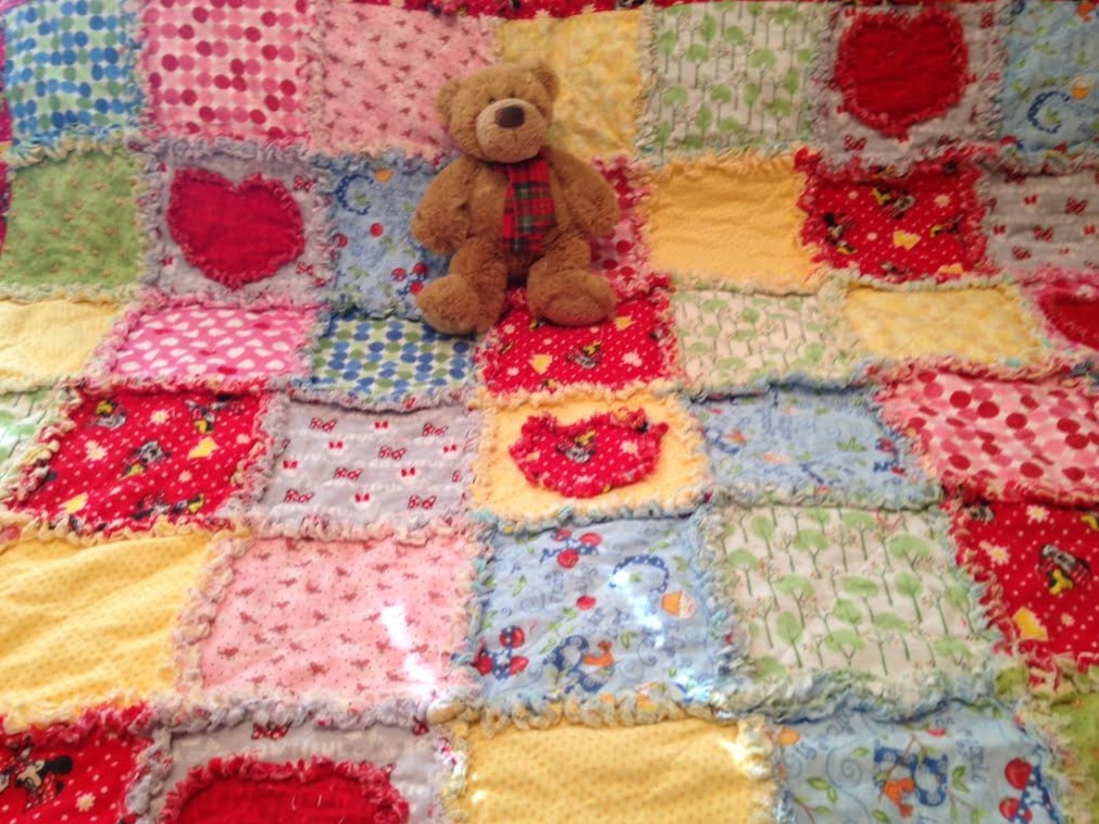 Life in the Scrapatch Raggedy Heart Quilt Tutorial