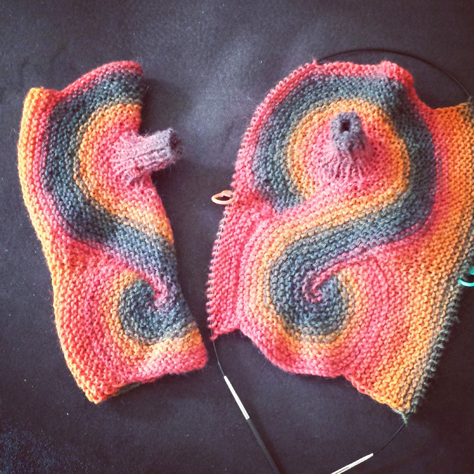 Knitting and so on Pieces of Eight Mitts