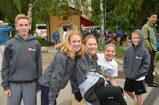 5 members of black belt families traveling in Sweden and Norway