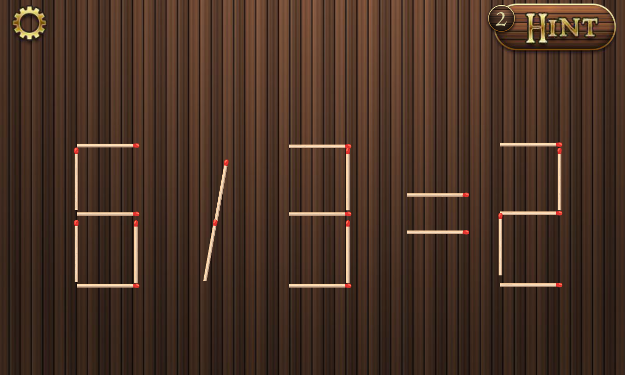 Math Puzzle With Sticks Level 64 Solution ~ Doors Geek