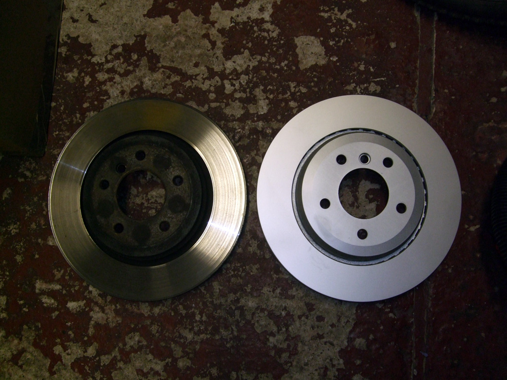 Change brake discs bmw e46 #4