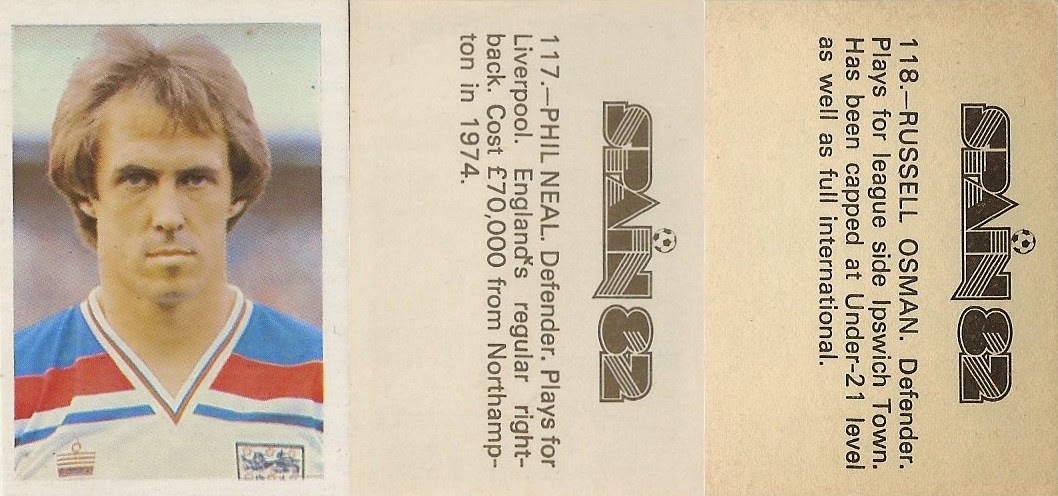 ARGENTINA -Rec 181 BALEY SPAGNA ESPANA /'82 -Panini-Figurina-Sticker n