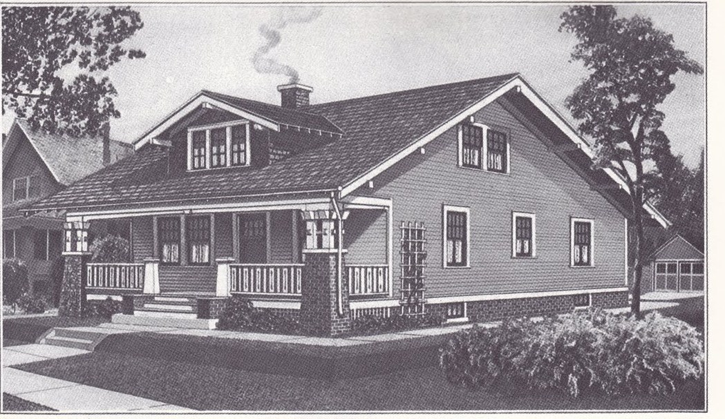 Three Sears Kit Homes in Lansing