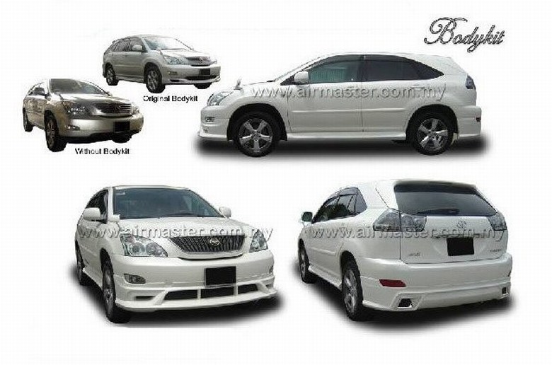 Toyota harrier rx330 body kit