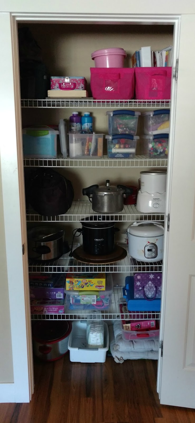 MultiPurpose Closet Organization Sunshine and Munchkins