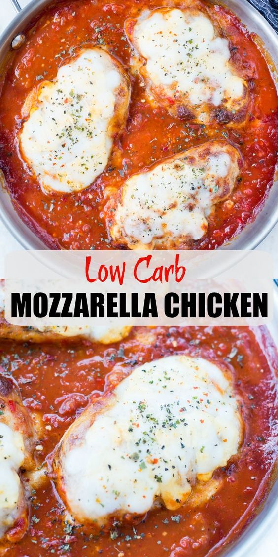 Low Carb Mozzarella Chicken Jennifer Velez Food