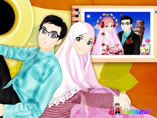 Galeri Gambar Kartun Lucu Banget Romantis Jepang Muslimah