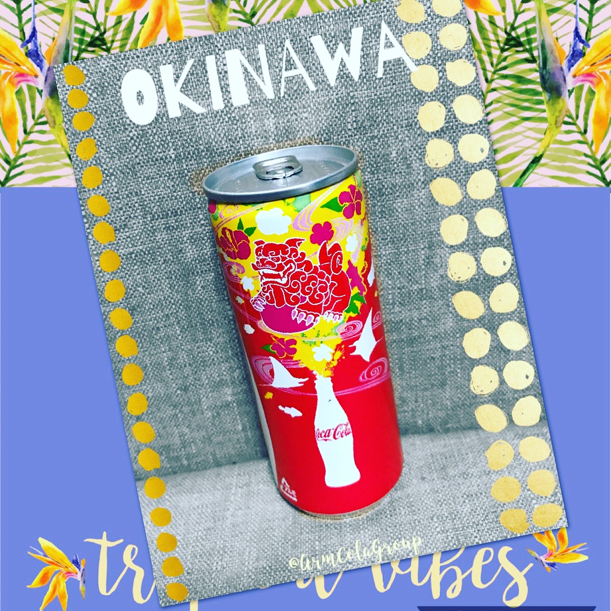 Always My Happy Coca Cola CocaCola Okinawa Limited Edition Can 200ml