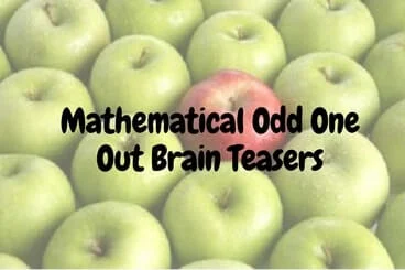 Number Puzzles: Maths Odd One Out Brain Teasers + Answers