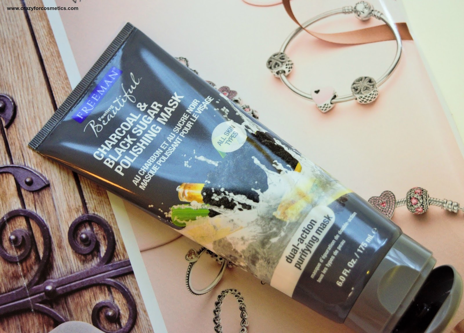 Freeman Charcoal & Black Sugar Facial Polishing Mask Review | Crazy for