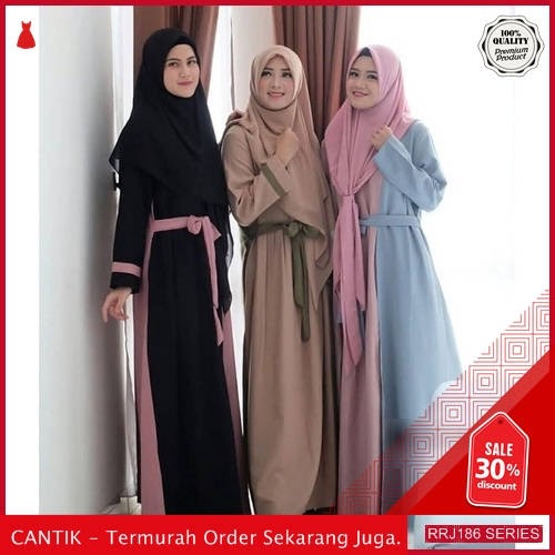 Jual RRJ186D79 Dress Muslim Hiosy Wanita Syari Sf Terbaru BMGShop