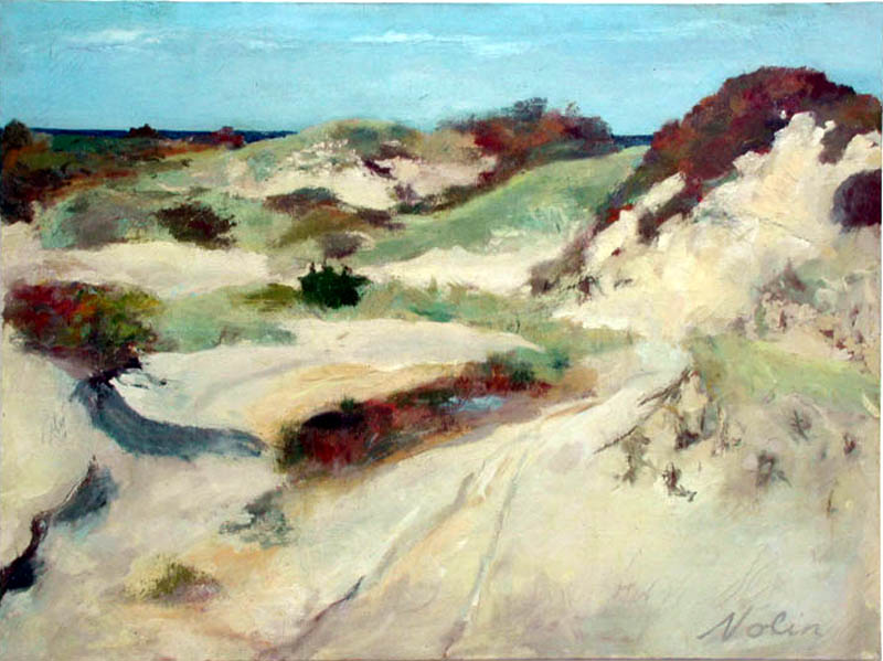 Ray Nolin Provincetown Dune Painting