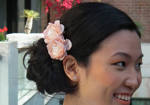 easy casual side updos for long hair