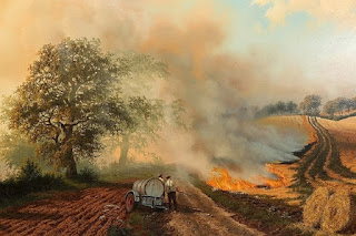cuadros-con-paisajes-rurales-realistas-lienzos pinturas-panoramas-rurales