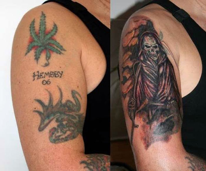 The Best Cover Up Tattoos ~ Damn Cool Pictures