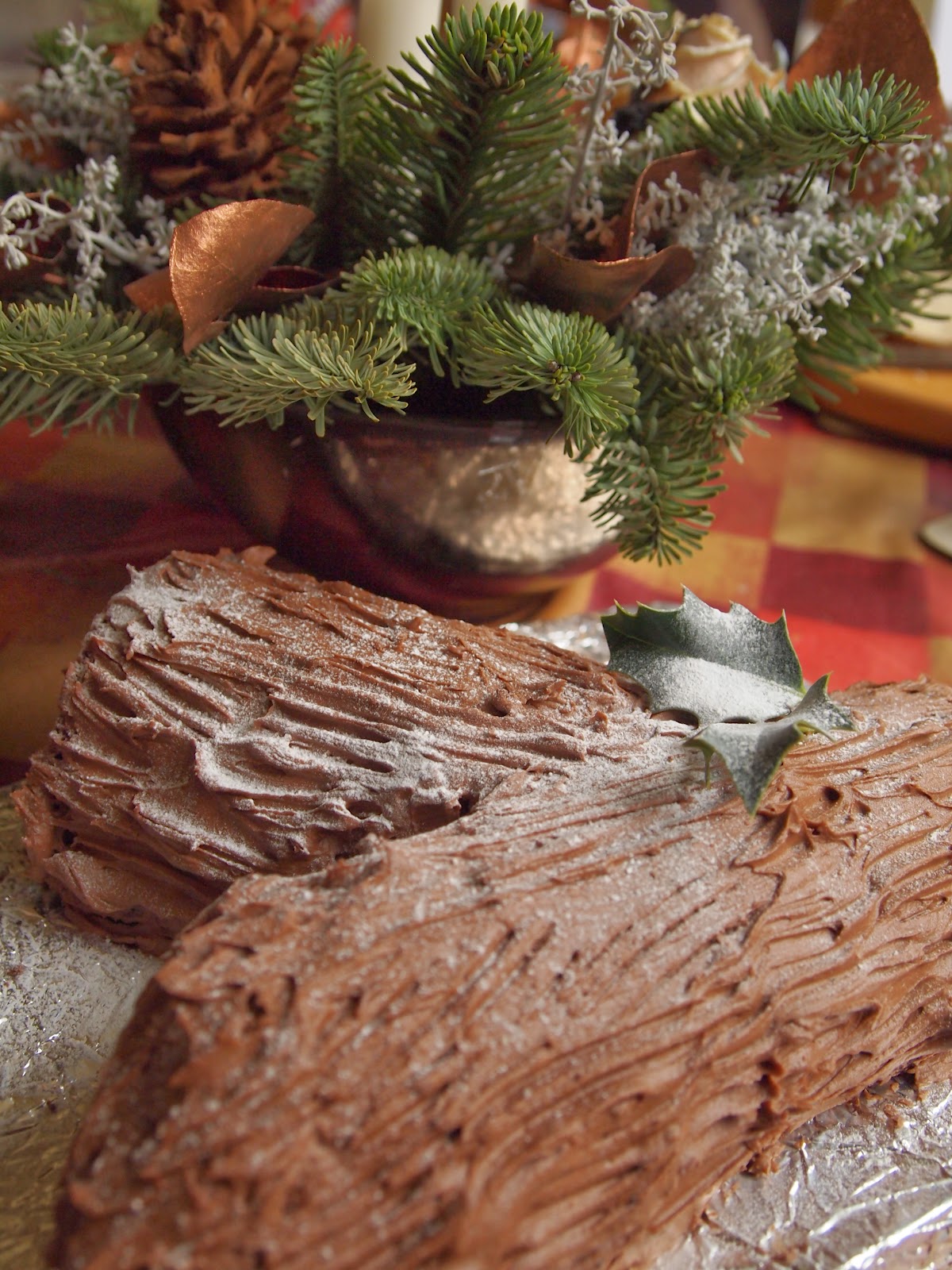 Foxy Foods Yule Log