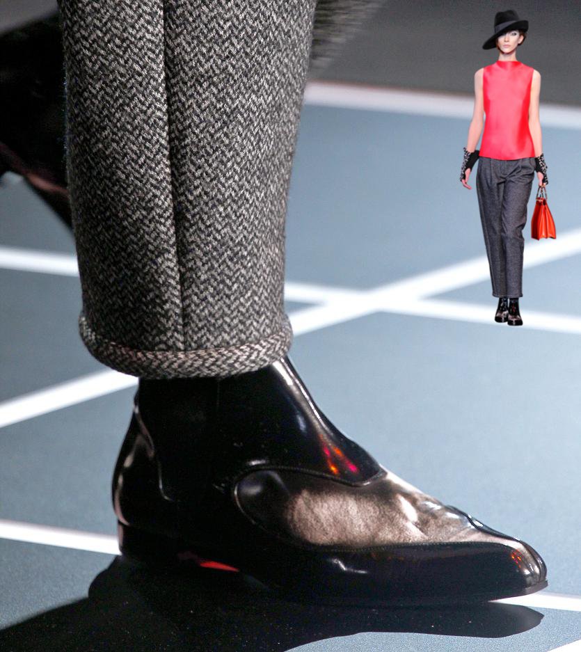 Fashion & Lifestyle: Giorgio Armani Shoes Fall 2012 Womenswear