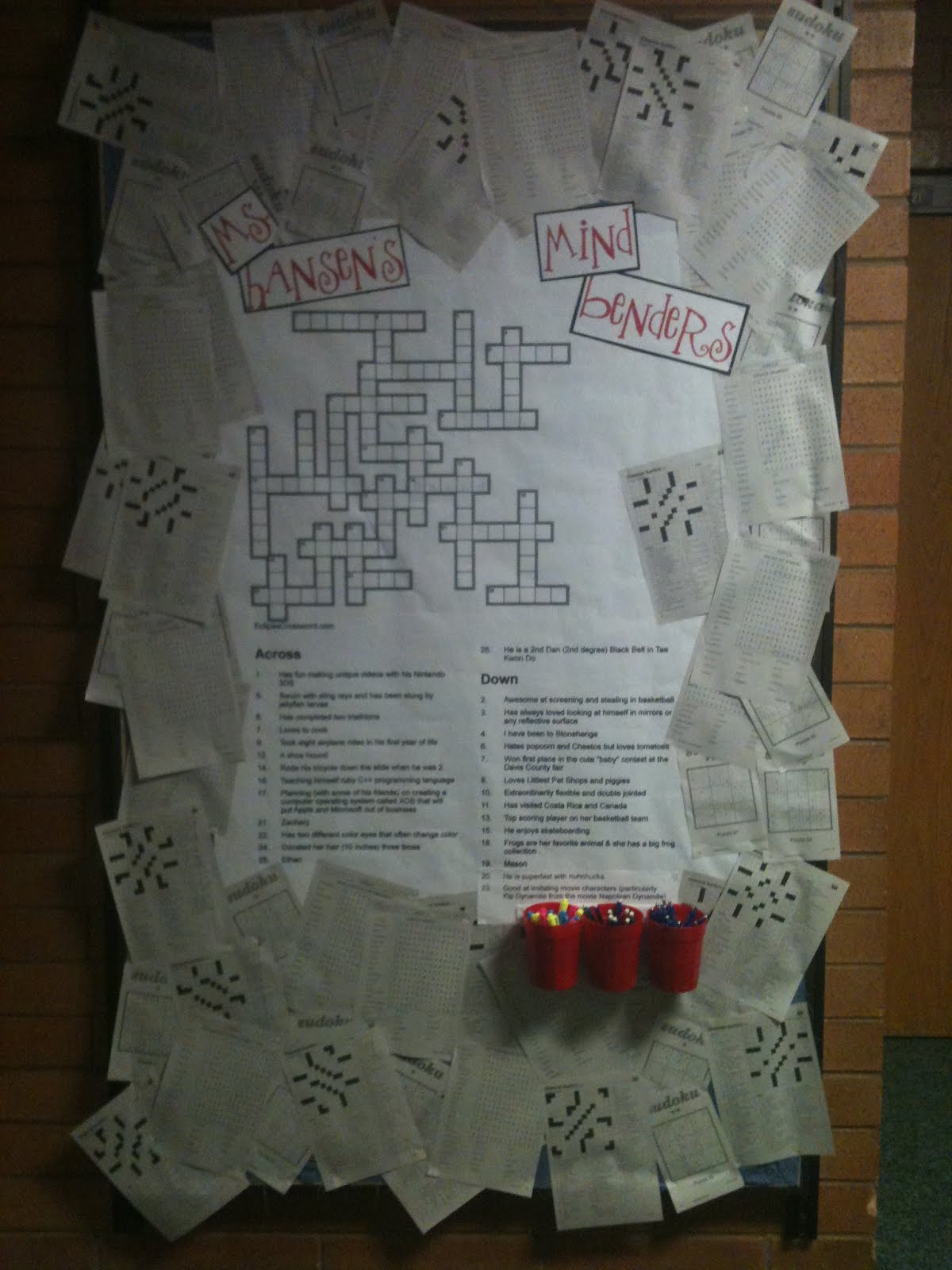 One Tiny Moment Classroom Bulletin Boards....