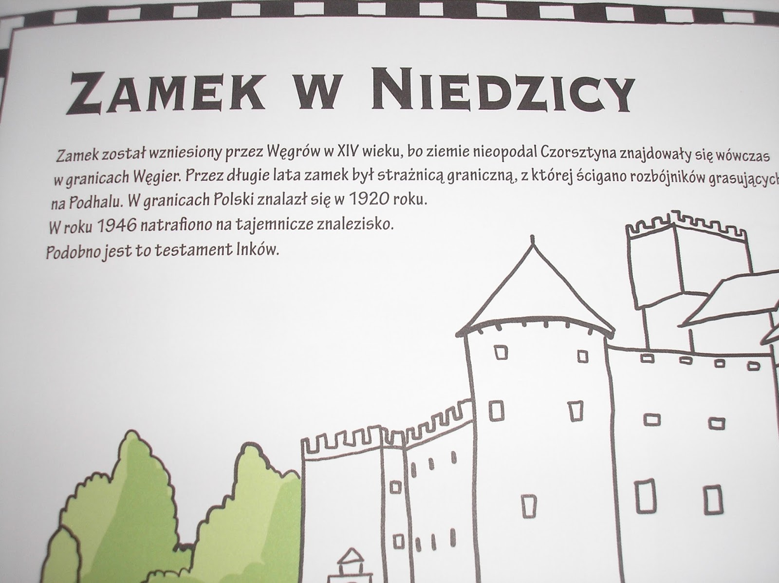 Zamki W Polsce Do Kolorowania Wydawnictwo Olesiejuk