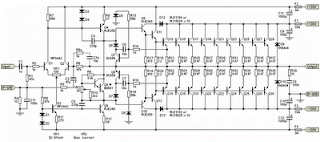 1500W HiFi Power Amplifier Circuit