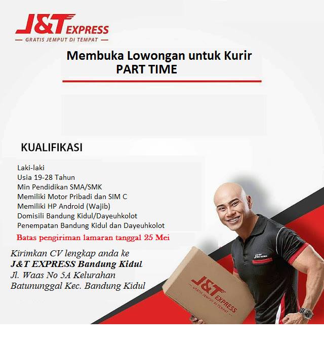Lowongan Kerja J T Express Bandung Lowongan Kerja Terbaru Indonesia 2021