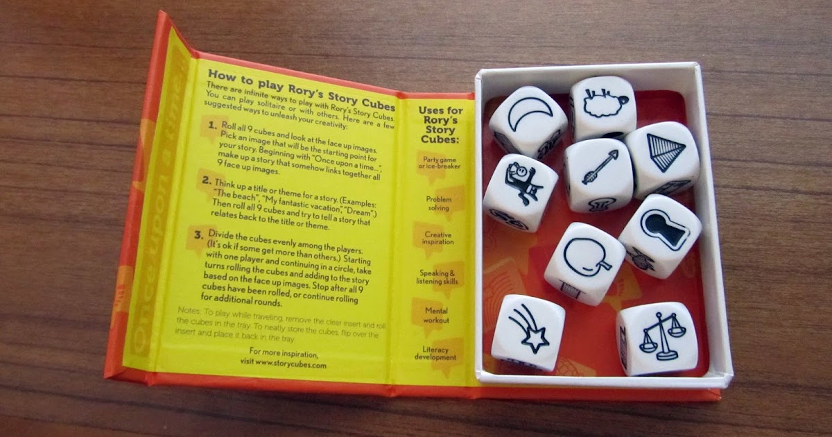 How to Practice Creative Writing with Story Cubes – In All You Do