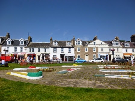 The Crazy Golf course in Millport on the Isle of Cumbrae